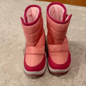 Josmo Pink and Fuchsia Kids Snow Boots